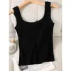 Versatile Bottom Vest for Women Smooth Gathering Slimming Rebound Pure Cotton