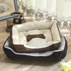 Zachte kat puppy honden bank bed slaapzak kennel voor groter klein huis kussen bedden huisdierproduct 240426