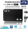 Harici sabit sürücüler 25 8TB Katı Hal Sürücüsü 12 TB Depolama Aygıtı Bilgisayar Taşınabilir USB30 SSD Mobil Disk Durexternal7825226