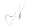 FAHMI 925 Silver Charm Chain Chain Halsband Phoenix Feather Pendant Ladies Jewelry41708002532727