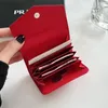 7Colors Card Holder Coin Bag Fashion Men Kvinnor Purses Squre Pocket Organizer Key Wallet Christmas Party Gift