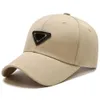 Top -Designer Praddas Cap Hats Baseball Caps Frühlings- und Herbstmütze Baumwoll -Sonnenschutzhut Männer Frauen Hut für Männer Hundert Designer Hat Fortieth