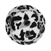 Boinas Sombrero de cubo de estampado de leopardo Wild para unisex Patrón de moda Sombreros de pescadores Vintage Varias Vesiones Soft Fold Hawaii Design Sun