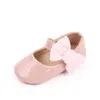 Erste Wanderer Baby Walkingschuhe Frühling und Herbst 1-3 Jahre alte weiche alleinige Lederflache Mund Single All-Match-Prinzessin