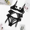 Bras sets sexy lingerie femme en dentelle de soutien-gorge