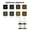 Top Tattoo Microblading Paint Ink L Pigment voor Semi Permanente Body Art Eyeliner Lips Tint Makeup Supplies 240408