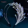 Coix de cheveux youlapan mariée en strass de mariée Hoop Bridesmaid Crystal Accessoires Mesticules Elegant Headwear Girl Party Bijoux HP629