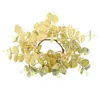 Decorative Flowers Christmas Table Decoration Eucalyptus Wreath Leaf Rings Hanging Berry Pillars Artificial