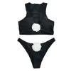 2024 bikini dividido traje de baño para mujer 3d bikini set sexy