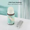 AVINIE Portable Baby Bottle Warmer Feeding Heat Keeper Travel Cover USB Heater Outdoor A Free 240412