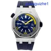 Fancy AP Armband Watch Royal Oak Offshore 42 mm Durchmesser Präzision Stahl Datum Automatische mechanische Herren Uhr Sport Freizeit Luxus Uhr