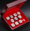 10pcs Ohio State Buckeyes National Ship Ring Set Solid Men Fan Fan Dift Wholesale Drop Shipping8993438