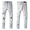 Designer jeans mens miri jeans pantalone jeans jeans viola camicie per uomo jeans giovani jeans lussuoso lussuoso con tag bianco vintage di alta qualità jeans cotone yu