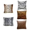 Pillow 45x45cm Case Cover With Leopard Print Decor For Home