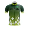 Brasil Mens Cycling Jersey Summer Houstable Male Malouc Côtes à vél