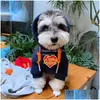 Hondenkleding Designer Designer Merk katoenkoods zachte warme trui met luxe hartpatroon huisdier winterjas koud weer voor huishoudelijke insefmaak dhli1