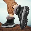 Fitnessschoenen Outdoor Cotton Winter Velvet isolatie Heren bergbeklimmen Walking Training Sneakers