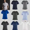 Mens Polos Spring and Summer Short-sleeved kiton Pure Cotton Short-sleeved T-shirts