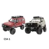 DIECAST Model samochodów WPL 2.4G C54 Pojazd zdalny pojazd na cztery koła terenowy kontrola wspinaczkowa Pełnowymiarowa kontrola samochodu elektrycznego Prezenty zabawki J240417