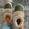 Casual Shoes Europe and America Warm Cotton 2024 Autumn Winter Design Feel Tjock Sole Women's Trafza