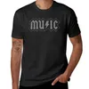T-shirt de musique de polos masculine vintage mignon vêtements pour hommes t-shirts graphiques grands et hauts