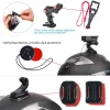 Kit de capacete de motocicletas de acessórios para a GoPro Hero 1110 9 8 7 Acessórios para câmeras de ação Definir suporte de moto de moto de montagem