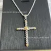 2024 Designer David Yumans Yurma Jewelry Armband XX Multiple Cross Pendant CLAVICLE NACKLACE Snabbförsäljning