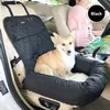 犬のキャリア犬のカーシートベッド旅行犬の車の小さな犬のための犬用車屋内/後部座席屋内/車の使用ペットカーキャリアベッドカバーリムーバブルL49