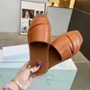 Designer di pantofole di chioe Designer Slifori legnosi piattaforma di sandalo piatto Espadrille Tote Muli Slippista Lettera ricamata in rilievo in rilievo Sandals da sandali per esterni Sandali Flip Flip Flop