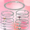 Senior designer Classic 925 Sterling Silver geschikt voor Pandoras Prachtige kralen Bracelet Design kralen gepersonaliseerde Romantische armband sieraden Geschenk