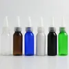 Storage Bottles 50 X 30ml Travel Empty Refillable Pet Bottle With Spout Tip Cap 1oz Plastic Cosmetic Container Blue Clear Amber White Green