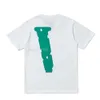 Projektant Summer Men T Shirt Print Big V Tshirt Lose T-shirt krótkie rękaw duże litera Tee Ubranie