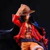 Figure giocattolo d'azione Nuovo pezzo One Piece Luffy Figura anime Monkey D. Luffy Action Figurine da 25 cm PVC PACCHIABILE MODELLO DEL MODELLO GIOCHI