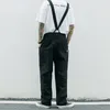 Herrbyxor last Bib Overgaver Män överdimensionerade streetwear Loose Work Multi-Pocket joggar manliga herrbyxor storlek M-3XL