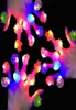 LED Light Up Rings Glow Party Favors Flinching Kids Prix Box Toys Birthday Classroom Récompenses Pâques Supplies au trésor 4443665