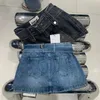 Saias y2k cinturão jeans mini -mulher clube de roupas de rua alta saia jeans harajuku coreano slim todos combinam com uma linha