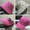 Pink Color Bucket Hats For Women Mens Luxury Designer Baseball Caps Designers Casquette Woman Visor Hat Empty Sunhat Beanies