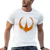 Men's Polos Andor Logo (laranja) T-shirt Decuamento rápido Roupa de camisa de camiseta