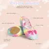 Dance Shoes Girls Ballet For Women Glitter Flat With Sequin Bow Soft Sole Slippers Children Practise Kids