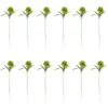 Decoratieve bloemen 12 pc's plant kunstmatige paardenbloem bruiloft decoraties plastic planten struiken struiken po prop