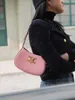 Wysokiej klasy designerskie torby dla kobiet Celli damskie nowa skórzana torba pod pachami modna vintage torebka oryginalna 1: 1 z prawdziwym logo i pudełkiem