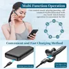 Bluetooth Earphones 5.3 Headphones Stereo Handsfree Noise Canceling Wireless Business Headset With HD Mic For All Smart Phones 240411