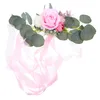 Decoratieve bloemen stoel achterste bloem ornament retro decor bruiloft aanbod gesimuleerde festival scene mori afdeling