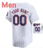 2024 Custom S-4xl Pete Alonso Starling Marte Francisco Lindor Jacob Justin Verlander Carlos Correa Luis Guillorme Max Scherzer Mets Brandon Nimmo Jerseys