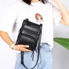 Sac 2024 Vintage Crossbody Women Pu Leather Messenger Multifonction épaule Lady Shopping Handbag Retro Purse Bolso