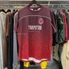 Projektant Mens Football Trapstar T Koszulki Poly Pary List T-shirty Kobiety Trapstars Trendy Pullovers Tees Eu Rozmiar S-XL