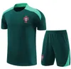 24 25 Europeiska cupen Kortärmad sportkläder Tyskland Spanien Portugal Men Training Jersey Short Sleeve Soccer Jersey Storlek: 16/2xl