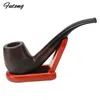 Arrivée Fumer Tobacco Pipe Classic Briar Wood Ebony Pipes pour les accessoires fumeurs 240417