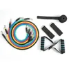 11pcs/Set Latex -Röhren Widerstandsbänder Home Fitnessstudio Krafttraining Pull