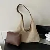 Totes Casual Beach Summer Sac-Fow Bag 2024 Fashionable One-épaule Seaside Travel Straw Drop